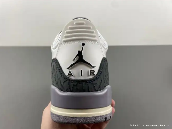 Official Maikesneakers Grey Jordan Air CT8532-106 Cement 3 0509